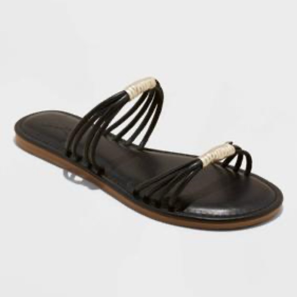 Aura Two-Band Slide Sandals from Universal Thread